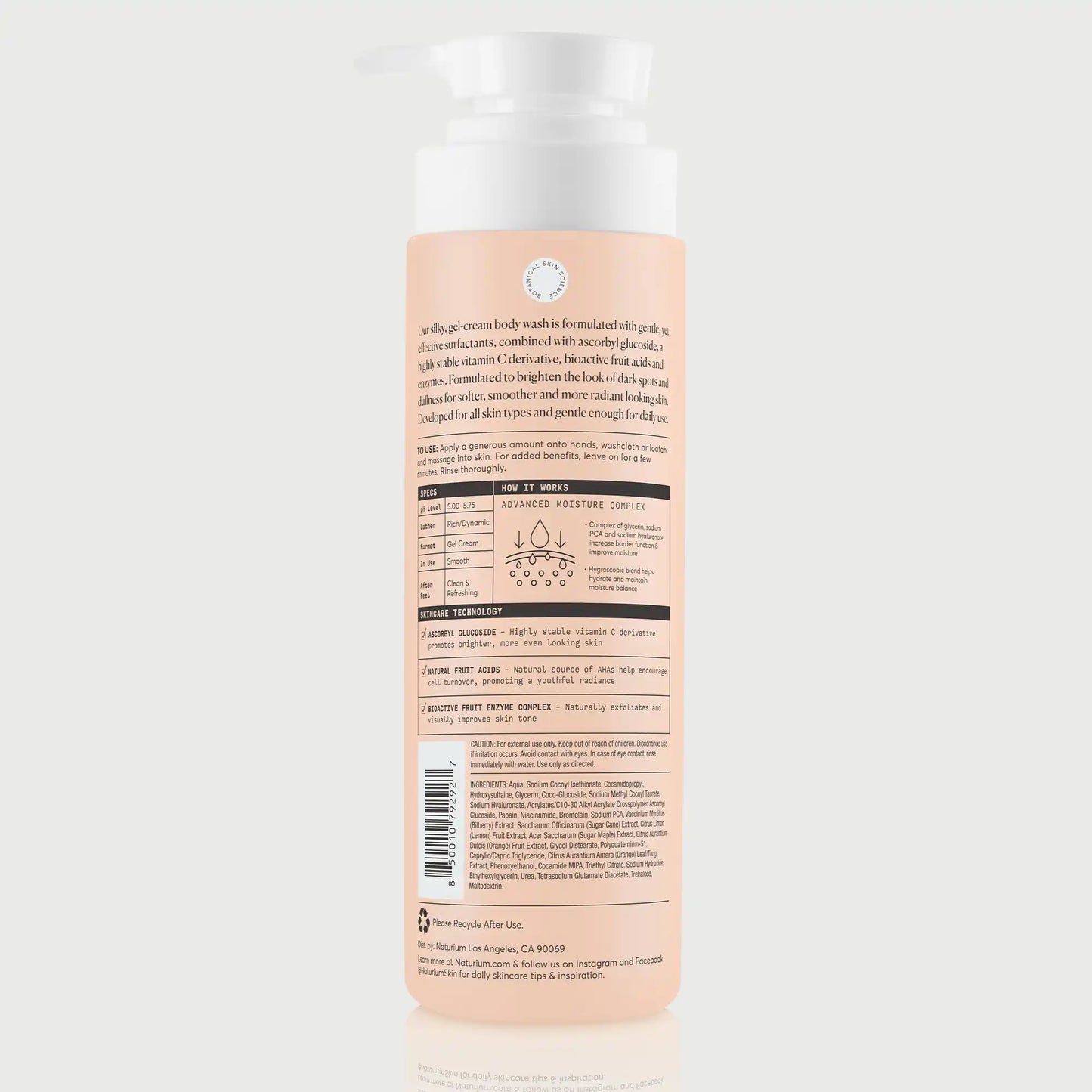 the-brightener-vitamin-c-brightening-body-wash-d8 NATR-The-Brightener-Body-Wash_back.webp