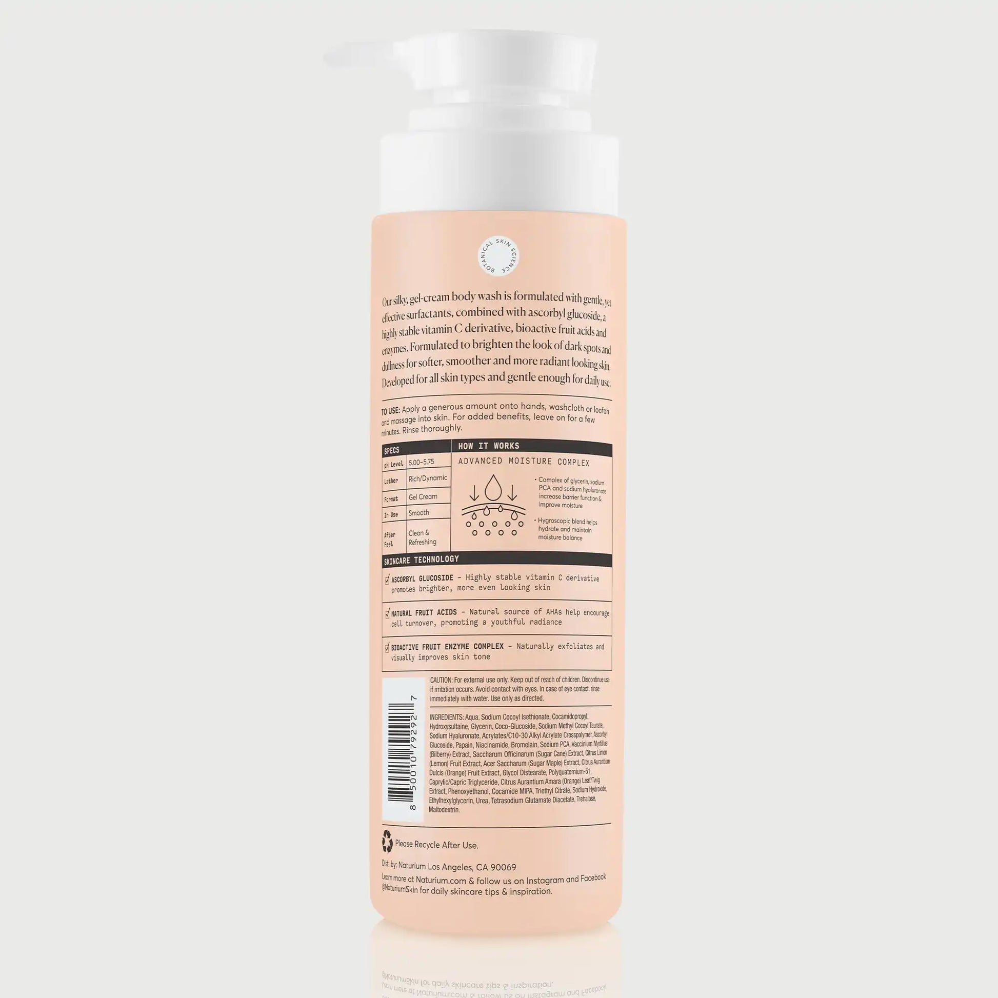 the-brightener-vitamin-c-brightening-body-wash-d8 NATR-The-Brightener-Body-Wash_back.webp